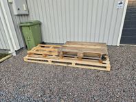 Bortskänkes Pallar x3