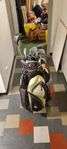 Golfklubbor med bag