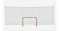 Plastis, 10 hockeyplattor och skyddsnät 2.5x7.5m