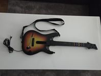 Ombyggd trådad mekanisk Guitar Hero WT gitarr till PS3/PC