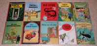 ÄLDRE TINTIN ALBUM