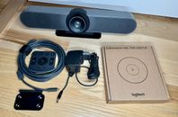 Logitech MeetUp 4K konferenskamera + expansionsmikrofon