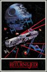 UNIK? Filmaffisch. Return of the Jedi 1983. NY.Perfekt skick
