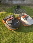 2 st Worx Landroid robotgräsklippare med WiFi