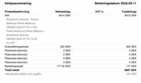 flygbiljett till Mallorca 4-11 juli 2 personer