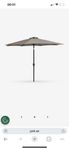 parasol och base granit