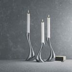 3 st cobra Georg Jensen ljusstakar 