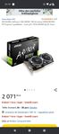 GTX 1070 MSI armor