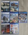 Spel till Playstation (PS4 & PS5)