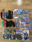 Nintendo switch spel och kontroller fynd
