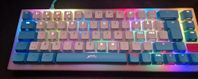 XTRFY K5 COMPACT RGB TRANSPARENT WHITE Custom + musmatta XXL
