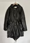 DEADWOOD recycled leather parkas