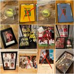 Äkta Autografer inom fotboll/tennis/boxning/skådespelare