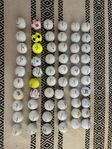 Golfbollar , 60 st blandade 