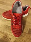 Kesim Sneakers, Röda, Naturligt läder