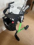 Rollator, pådragare/plock och kryckor