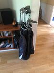 Golfset + golfvagn