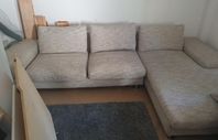 Stor modulsoffa i begagnad skick