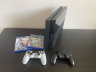 TV, PS4 och Högtalare 