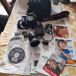 kamera utrustning  Canon EOS  70 D Wi fi