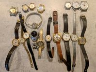 Dam armbandsur, Tissot, Zenith, Certina, Seiko, Enicar osv