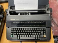 Elektrisk skrivmaskin Sharp