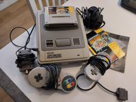 Super Nintendo med Super Mario Allstars