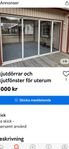skjutdörrar och skjutfönster för uterum
