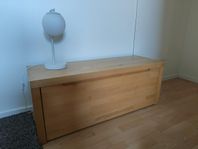 Bänk förvaring i björk, IKEA