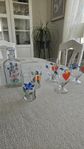 Karaff och 5 glas