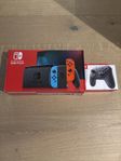Nintendo Switch and Pro Controller 