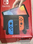 Nintendo Switch med skydd och väska