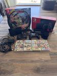 Nintendo Switch med 4 spel + tillbehör