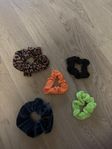 5 stycken scrunchies