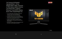 ASUS TUF Gaming 27* VG27AQA1A 1440p 170HZ