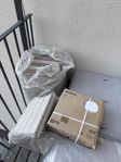 RUNNEN Trall, utomhus, beige, 0.81 m² x 6