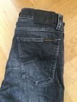 Nudie jeans svarta strl. 30/32