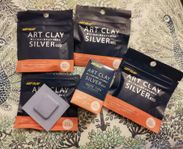 Silverlera att clay för smyckestillverkning 