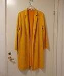 ZARA Classic Coat konstgjord mocka - läder storlek L
