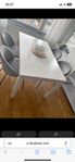 Ikea bord vitt 