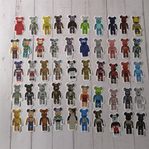 50st Bearbrick klistermärken 