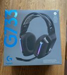 Logitech G733 LIGHTSPEED – trådlöst gamingheadset, svart