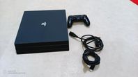 Playsation 4 Pro 1TB Fint skick
