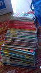 Seriealbum Tintin, Lucky Luke, Asterix, Gaston