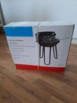 Oöppnad campinggrill