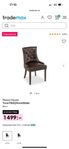 Trademax Tuva matstolar