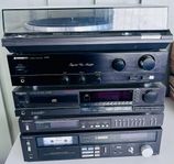 Stereoanläggning Technics SL-BD1 Pioneer A-119 Technics SL-