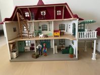 Schleich dockhus med hästgård 