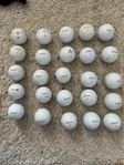 Golfbollar, pro V1 + bollväska 