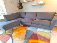 Soffa med divan